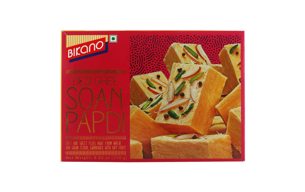 Bikano Desi Ghee Sona Papdi    Box  250 grams